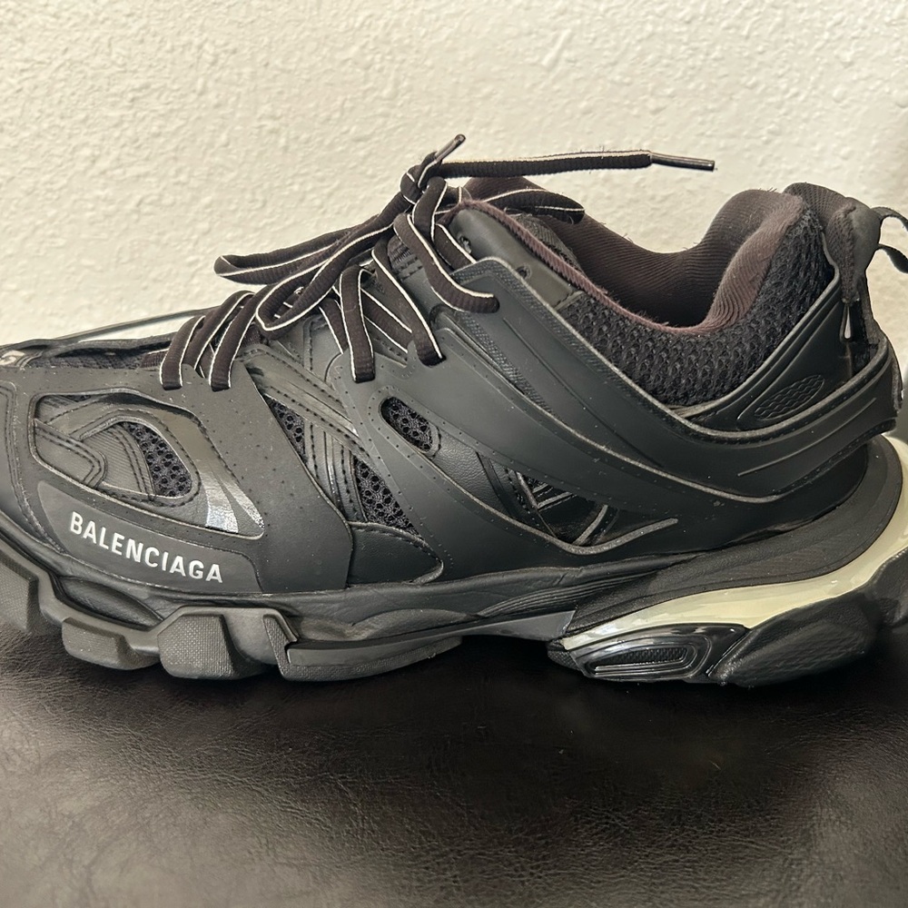 Balenciaga Men's Black Athletic Shoes